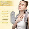 Hwtong Neck Massager With Heat, Cordless Deep Tissue 6D Expert Kneading Massage, Shiatsu Neck And Shoulder Massage Pillow For Neck, Traps, Back And Leg Pain Relief, Ideal For Family