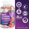 Multivitamin Gummies - Nature'S Daily Gummy Multivitamins For Adults, Women & Men With Vitamins A, C, E, B6, B12, And Minerals - Natural Multi Vitamin Supplement, Non-Gmo, Berry Flavor - 120 Gummies