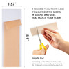 Scar Silicone Scar Sheets, Tape, Strips Healing Keloid, C-Section, Tummy, Tuck Stretching Mark As Surgical Cream, Gel, Patch,Pad Surgery Scars Treatment 4 Pack 5.7"X1.57" (6 Count)