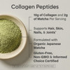 Sports Research Premium Collagen Peptides Powder And Organic Matcha Green Tea - Collagen Powder Protein Supplement With Japanese Matcha And Amino Acids - Gluten Free, Non-Gmo, Sugar Free Sports Research Premium Collagen Peptides Powder And Organic Matcha Green Tea - Collagen Powder Protein Supplement With Japanese Matcha And Amino Acids - Gluten Free, Non-Gmo, Sugar Free