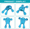 Palm Massage Tool - Easier Grip Handheld Massage Tool, Four Point Massage Tool, For Deep Tissue Pain Relief (Blue)