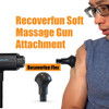 Soft Smooth Deep Tissue Percussion Massage Gun Attachment Head Flex For Workout Recovery And Muscle Sore Pain Relief, Compatible To Most Massage Guns With 18.9Mm Diameter Heads