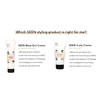 Seen Curly Creme, Fragrance - Non-Comedogenic & Sulfate Curl Defining Styling Hair Cream- Anti Frizz- Heat Protectant- Safe For Sensitive Skin