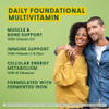 Megafood One Daily Multivitamin - Multivitamin For Women And Men - With Real Food - Immune Support Supplement - Vitamin C & Vitamin B - Bone Health - Energy Metabolism - Vegetarian, Non-Gmo - 30 Tabs