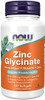 Now Foods Supplements, Zinc Glycinate With 250 Mg Pumpkin Seed Oil, Supports Prostate Health, 120 Softgels (Packaging May Vary)
