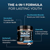 13,510Mg Nad+ Supplement- Nicotinamide Riboside, Resveratrol, Quercetin & Bioperine® (High Absorption)- Liposomal Nad Booster For Anti-Aging, Cellular Energy, Skin- For Women & Men- 90 V Capsules