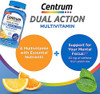 Centrum Multigummies Multi+ Dual Action Mental Focus Adult Multivitamin With Caffeine From Green Tea, Supports Mental Focus, Attention And Alertness, Lemon/Orange Flavors - 90 Count