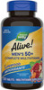Nature’S Way Alive Men’S 50+ Complete Multivitamin, Supports Multiple Body Systems, Supports Cellular Energy, High Potency B-Vitamins, Gluten-Free, 130 Tablets