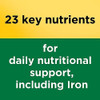 Nature Made Multivitamin Tablets With Iron, Multivitamin For Women And Men For Daily Nutritional Support, 130 Tablets, 130 Day Supply