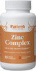 Pattern Wellness Zinc Complex Supplement - High Absorption Zinc Supplement With Vitamin C, Probiotics, And Other Plant-Based Ingredients - All-In-One Immune Support - 3Rd Party Lab - 30 Vegan Capsules