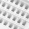 Lash Clusters, Diy Eyelash Extension, 40 Mini Glue Bonded Clusters Individual Lashes, Wispy Fluffy Reusable Artificial Natural Look For Cluster Lashes, C Curl Lashes Pack (Volume-16Mm) Lash Clusters, Diy Eyelash Extension, 40 Mini Glue Bonded Clusters Individual Lashes, Wispy Fluffy Reusable Artificial Natural Look For Cluster Lashes, C Curl Lashes Pack (Volume-16Mm)