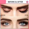 Magnetic Eyelashes, Portable Magnetic Lashes No Glue Or Liner Needed, Reusable Short Magnetic Eyelashes Lashes Natural Eyelash Magnetic Lashes With Clamp（Camellia/1 Sets）