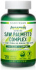 Saw Palmetto Complex 120 Vegetable Capsules For Men Prostate Support Urinary Health Zinc, Tribulus, Boron, Pine Bark 5-In-1 Blend Supplement