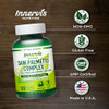 Saw Palmetto Complex 120 Vegetable Capsules For Men Prostate Support Urinary Health Zinc, Tribulus, Boron, Pine Bark 5-In-1 Blend Supplement