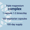 Life Extension Magnesium Caps, 500 Mg, Magnesium Oxide, Citrate, Succinate, Heart Health, Healthy Bones, Metabolism Support, 100 Vegetarian Capsules