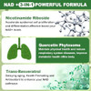 Nicotinamide Riboside, Liposomal Nicotinamide Riboside 900 Mg, Nad+ Supplement With Resveratrol, Nicotinamide Riboside Resveratrol, Supplement Booster Support For Energy, Focus - 80 Capsules