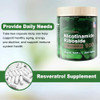 Nicotinamide Riboside, Liposomal Nicotinamide Riboside 900 Mg, Nad+ Supplement With Resveratrol, Nicotinamide Riboside Resveratrol, Supplement Booster Support For Energy, Focus - 80 Capsules