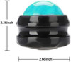 Massage Ball Manual Roller Massager 2-Pack Self Massage Therapy Tool For Sore Muscles, Shoulders, Neck, Back, Foot, Body, Deep Tissue, Stiffness, Joint Pain Relief