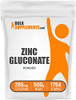 Bulksupplements.Com Zinc Gluconate Powder - Zinc 40Mg, Zinc Powder - Zinc Supplement For Immune Support - Gluten Free, 285Mg Per Serving, 500G (1.1 Lbs) (Pack Of 1)