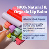 Eos Usda Organic Lip Balm - Sweet Mint  Lip Care To Nourish Dry Lips  100% Natural And Gluten  Long Lasting Hydration  0.14 Oz  4 Pack