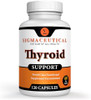 Thyroid Support For Women - Zinc & Selenium Supplement - Iodine Supplement - Ashwagandha & Kelp Supplement - 60 Capsules