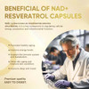 Life Nutrition-Nad Supplement 1000Mg 120 Capsule - True Nad+ & Resveratrol,Nmn Alternative For Anti-Aging Natural