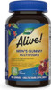 Nature'S Way Alive Men'S Daily Gummy Multivitamin, Supports Energy Metabolism & Muscle Function, B-Vitamins, Gluten-Free, Vegetarian, Fruit Flavored, 150 Gummies (Packaging May Vary)