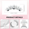 Krafty Magnetic Eyelashes, Krafty Magnetic Lashes Natural, No Glue Needed Eyelashes-Magnetic Lashes Kit, Reusable Natural Look Magnetic Lashes,Easy, Quick, Safe, Natural Krafty Magnetic Eyelashes, Krafty Magnetic Lashes Natural, No Glue Needed Eyelashes-Magnetic Lashes Kit, Reusable Natural Look Magnetic Lashes,Easy, Quick, Safe, Natural