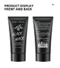 2Pcs Blackhead Remover Mask 1 Face Mask Brush, Peel Off Black Mask For Men And Women, Purifying Charcoal Face Mask For Deep Cleansing Blackheads,Pore Deep Cleansing Mask