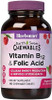 Bluebonnet Nutrition Earth Sweet Vitamin B12 & Folic Acid Chewable Tablets, Cream Raspberry 180 Count (Pack Of 1)