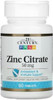 21St Century Healthcare Zinc Citrate Tablets 50Mg, 60 Count