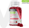 Vitamin B12 Gummies For Adults & Teens 1000Mcg, Sugar - Good For Energy, Metabolism, Natural Energy Support - Vegan, Gelatin Free, Gluten Free, Gmo - Tasty Chewable Strawberry Flavored Gummy
