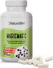 Naturalslim Magicmag C Magnesium Citrate Capsules – Magnesium Supplement With Natural Potassium  Sleep Support, Heart Health, And Muscle Cramp Relief  Gluten-Free, 100 Capsules (1 Pack)