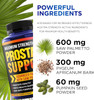Prostate Supplements For Men - 90 Natural Prostate Health Capsules - Pumpkin Seeds, Pygeum And Saw Palmetto For Men Bladder Control And Healthy Urinary Tract Support- Made In Usa