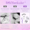 Magnetic Eyelashes With 2 Applicators Natural Magnetic Lashes With Clamp Reusable Half Eye False Eyelashes No Glue Needed, No Eyeliner Needed By Boahankuke