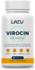 Lazu Virocin - Zinc Supplement - Zinc Ionophore  Zinc, Vitamin C, Vitamin D3  Enhanced Immune Support And Rapid Absorption  60 Capsules