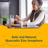 Lazu Virocin - Zinc Supplement - Zinc Ionophore  Zinc, Vitamin C, Vitamin D3  Enhanced Immune Support And Rapid Absorption  60 Capsules