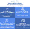 Multivitamin For Men - Daily Mens Multivitamins & Multiminerals Supplement For Vitality, Focus, & Performance, Mens Multi Vitamins A, C, D, E & B12, Zinc, Calcium, Magnesium & More Pack Of 1