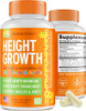 Height Growth Maximizer - Natural Height Booster Teen Vitamins - Made In Usa - Growth Pills To Reach Height & Grow Taller At Any Age - Height Increase Pills For Adults & Kids Growth