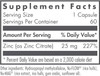 Nutricology Zinc Citrate Supplement - 25Mg Zinc For Men & Women, Immune Support, Pure, Well-Absorbed, Well-Tolerated, Trace Mineral, Vegetarian Capsules - 60 Count