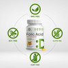 Deal Supplement Folic Acid 1000 Mcg (1 Mg), 500 Coconut Oil Softgels  Bioavailable Prenatal Vitamins (Vitamin B9) – 1,667 Mcg Dfe – Easy To Swallow, Non-Gmo, & No Gluten