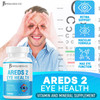 Jb Wellness Areds 2 Eye Vitamin & Mineral Supplement, Contains Lutein, Vitamin C, Zeaxanthin, Zinc & Vitamin Enhance Vision Supplement - 180 Count