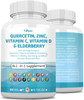 Quercetin 1000Mg Zinc 50Mg Vitamin C 1000Mg Vitamin D 5000Iu Immune System Support Supplement With Echinacea Ginger Bromelain Sea Moss Garlic Nettle Vegan Capsules For Men And Women,60 Count Usa