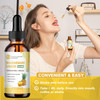 Magnesium Glycinate Liquid, 1000Mg Magnesium Liquid Supplement With Cellulose Fiber, Bromelain, Vitamin B6, C, D, Zinc, Magnesium Liquid Drops For Kids And Adults, Pineapple Flavor, 2 Pack