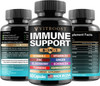 Elderberry Immune Support Supplement 8-In-1 Formula With Echinacea, Vitamin C & Zinc, Vitamin D 5000 Iu, Turmeric, Ginger, Ashwagandha – 60 Capsules