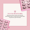 Glamnetic Lash Extensions  Babygirl  Professional At Home False Eyelash Extensions Salon-Quality, High Volume, Faux Mink Lashes  4 Sets Of Lash Clusters
