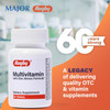 Rugby Multivitamin With Zinc Stress Formula - Dietary Supplement - 60 Tablets