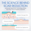 Medical Grade Silicone Scar Gel In Massage Roller - Gel Scar Cream For Newly Healed Wounds And Older Scars - Surgical, Acne, Burns, Hypertrophic, Keloids - All Skin Tones - Tattoo Safe