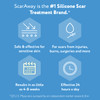 Scaraway Advanced Skincare Silicone Scar Sheets, Medical Grade Silicone Strips, No 1 Recommended Treatment For Surgical, Burn, Body, Acne, Hypertrophic & Keloid Scar Treatment, 8 Tan Reusable Sheets