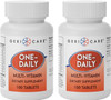 Gericare One-Daily Multi-Vitamin Tablets Dietary Suplement 100 Count (Pack Of 2)